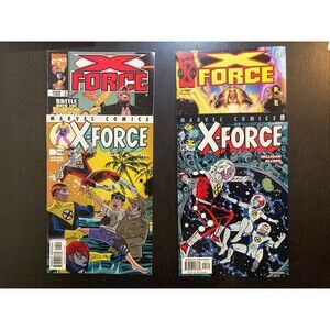 X-Force: Mixed Set No. 88, 102, 118, & 127 Marvel Comics (1999-2002)